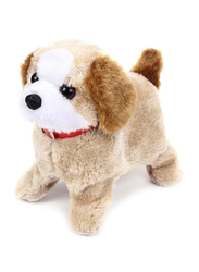 KidzBell Electronic Jumping Puppy with Sound and Music, Light Brown