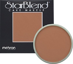 Mehron Makeup StarBlend Cake, 60ml, Brown, Light Cinnamon