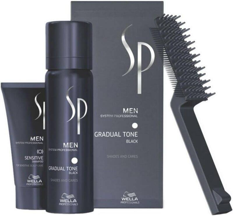 

Wella System Professional Men Gradual Tone Black 60ml - pigments in mousse