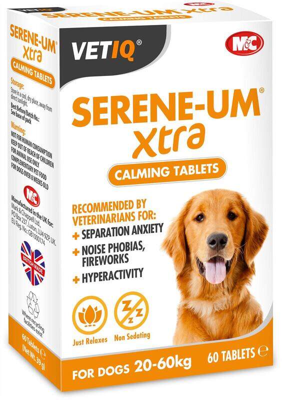 

Mark&chapp VETIQ Serene-Um Xtra Calming Tablets - 60 Tablets