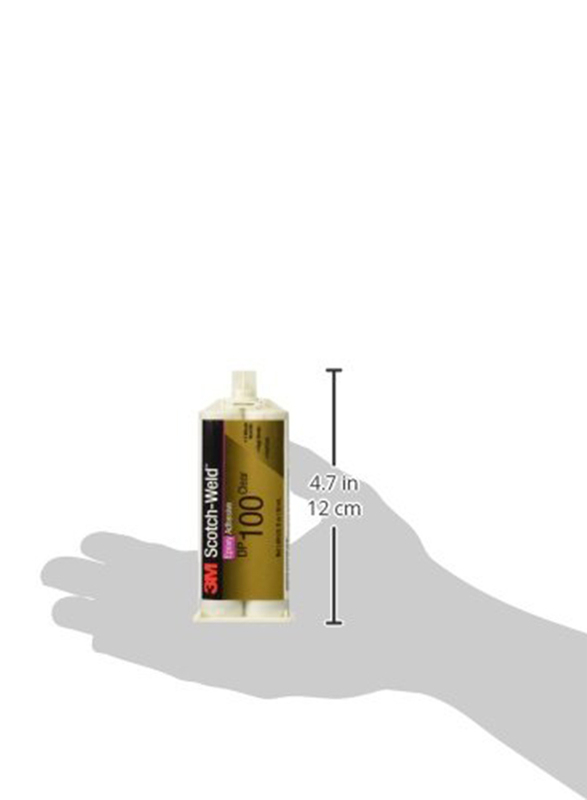 3M Scotch Weld Epoxy Adhesive, 1.69 oz, Clear