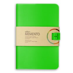Waff World Gifts Journal Memento Notebook, Large, Green
