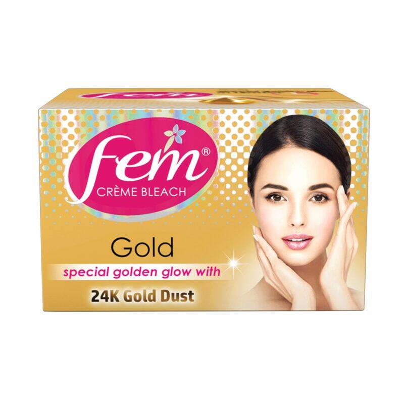 

Fem Fairness Naturals Gold Skin Bleach, 64g