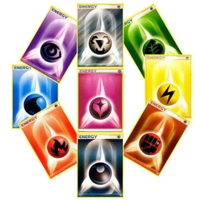 

Generic 50 Pokemon Energy Cards Random Lot of Cards, Multicolour