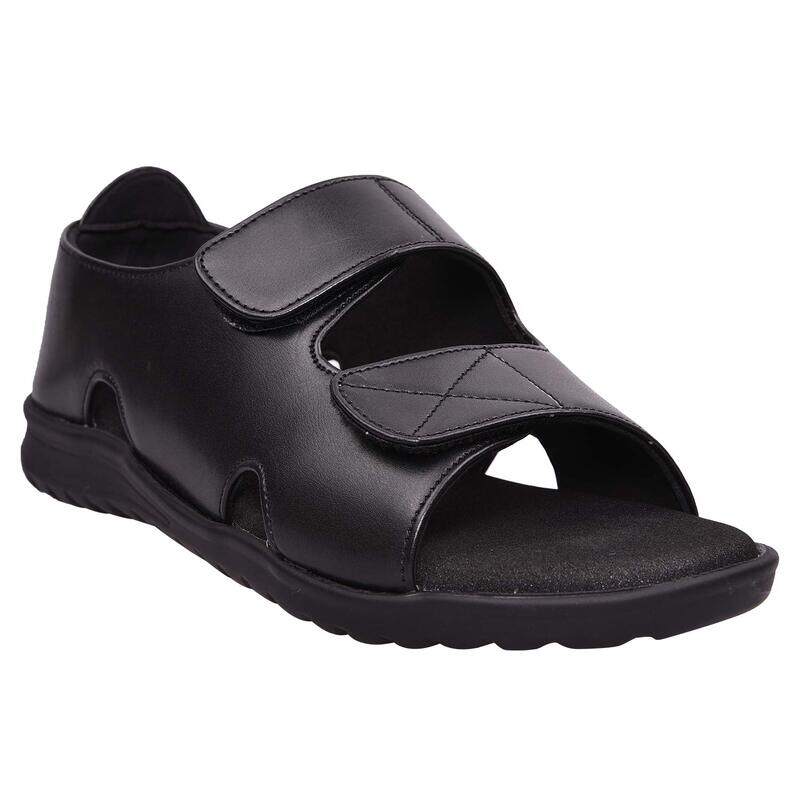 

DR PLUS Men's Black Orthopaedic Slipper - 8 UK