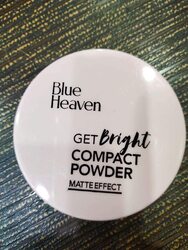 Blue Heaven Compact Powder, Matte Effect, White
