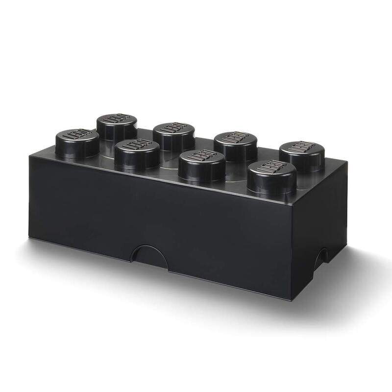 

Room Copenhagen LEGO 40041733 Storage Brick 8 , Black