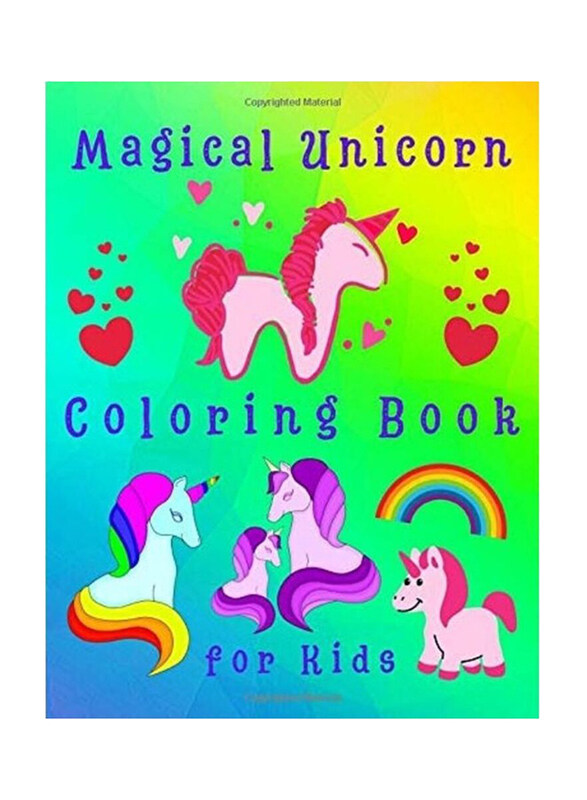 

Magical Unicorn Coloring Book for Kids, Paperback, By: Barnyard Owl Books