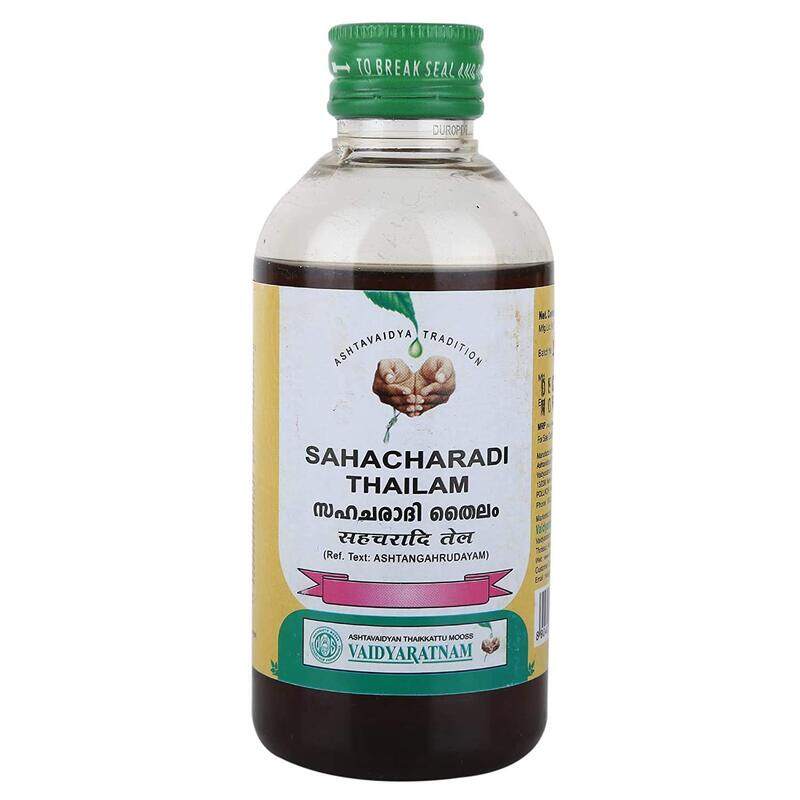 

Vaidyaratnam Sahacharadi Thailam 200 ml