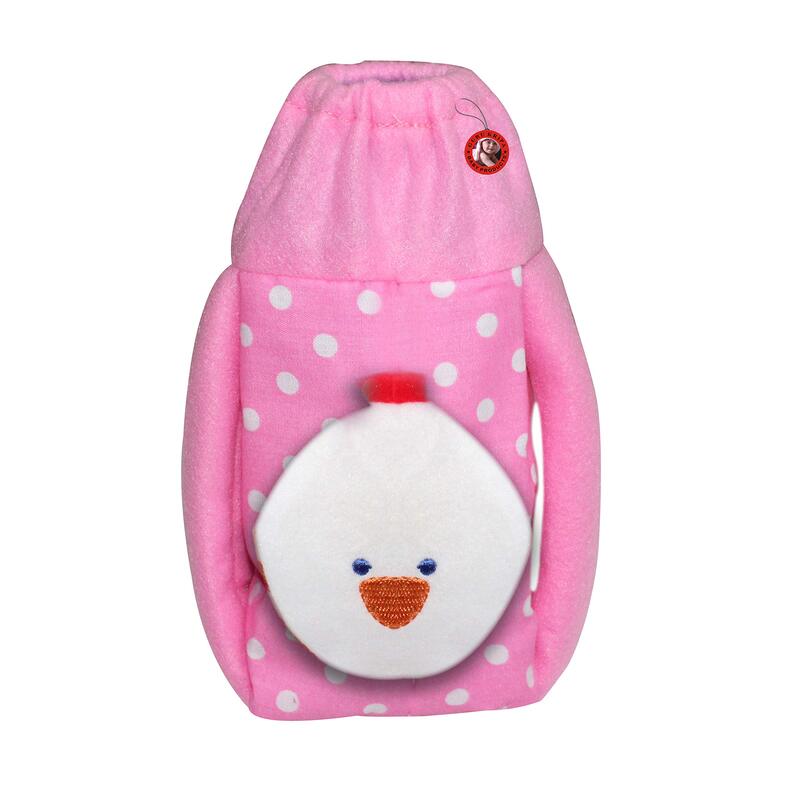 Guru Kripa Baby Products Baby Feeding Bottle Cover for Babies, with Attractive Cartoon, Multicolour