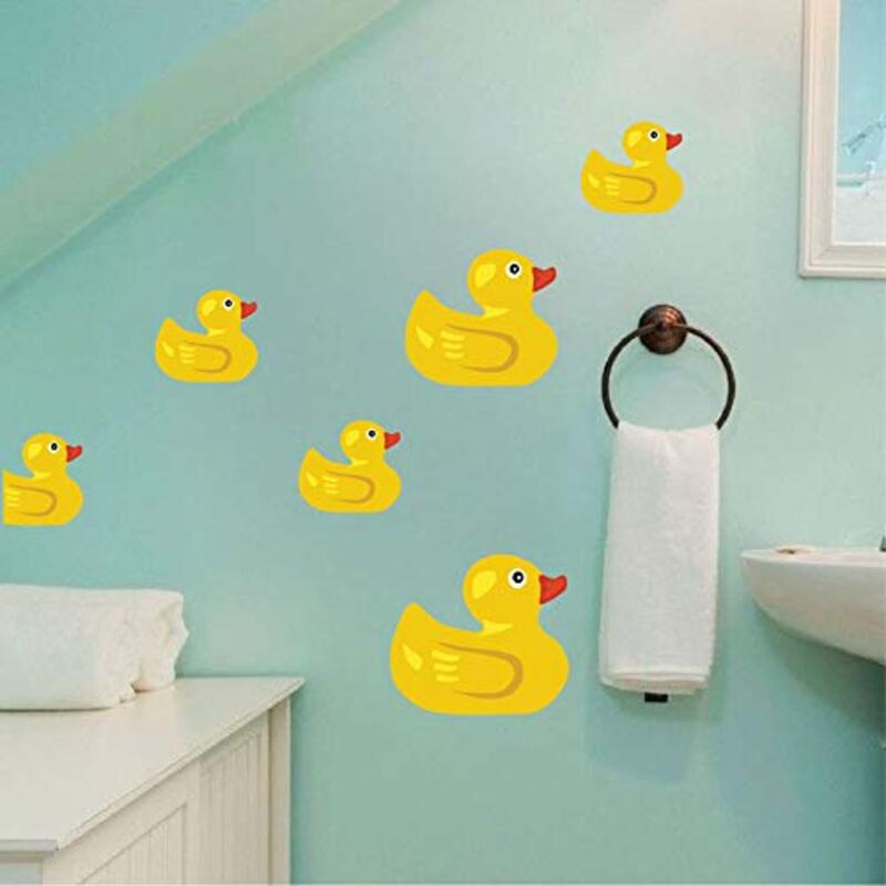 Gadgets Wrap Duck Stickers Wall Decoration, Yellow
