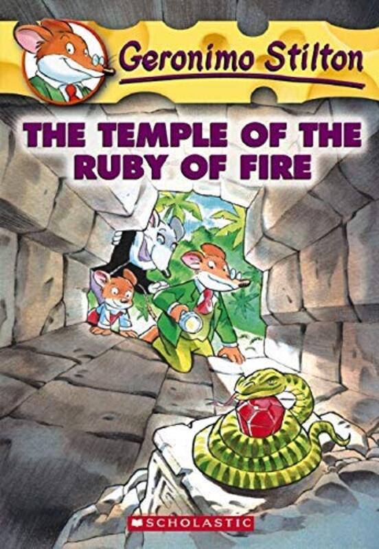 Gs14: Temple Of The Ruby Of Fire Paperback English by Geronimo Stilton - 38322