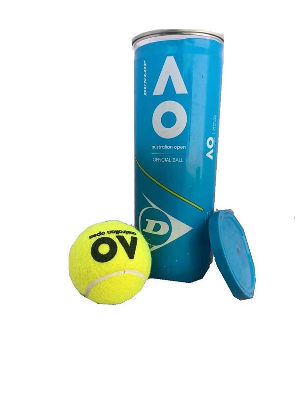 Dunlop Australian 3N Open Cricket Tennis Balls, Green