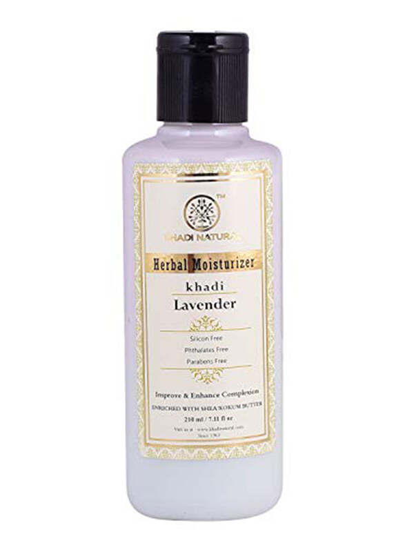 

Khadi Natural Lavender Herbal Moisturizer, 210 ml
