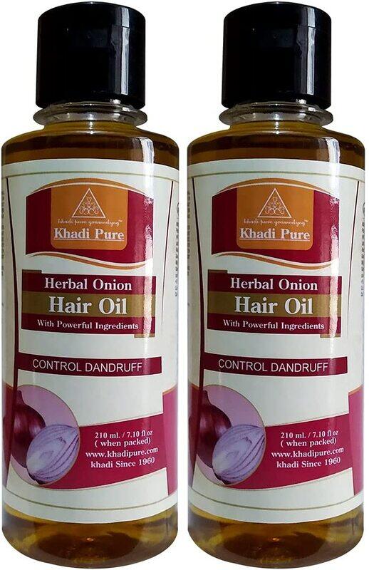 

Khadi Pure Herbal Onion Hair Oil, 210 ml