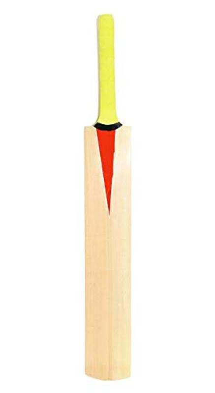 Nika Wood Carbon Fiber & Graphite Bullet Cricket Bat for Hard & Large Ball, Multicolour