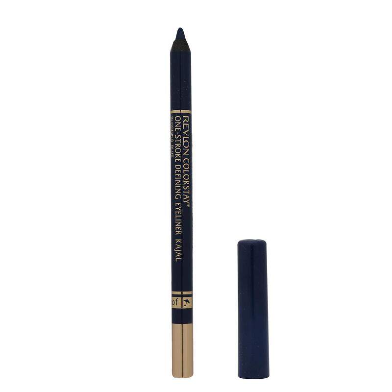 

Revlon One-Stroke Defining Eyeliner Kajal with Matte Finish, 1.2g, Blooming Blue, Blue