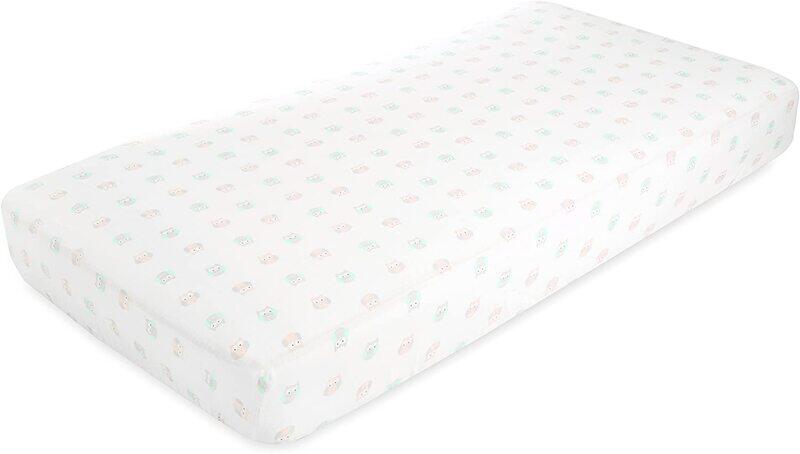 

Ideal Baby by The Makers of Aden + Anais Baby Crib Sheet, White