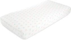 Ideal Baby by The Makers of Aden + Anais Baby Crib Sheet, White