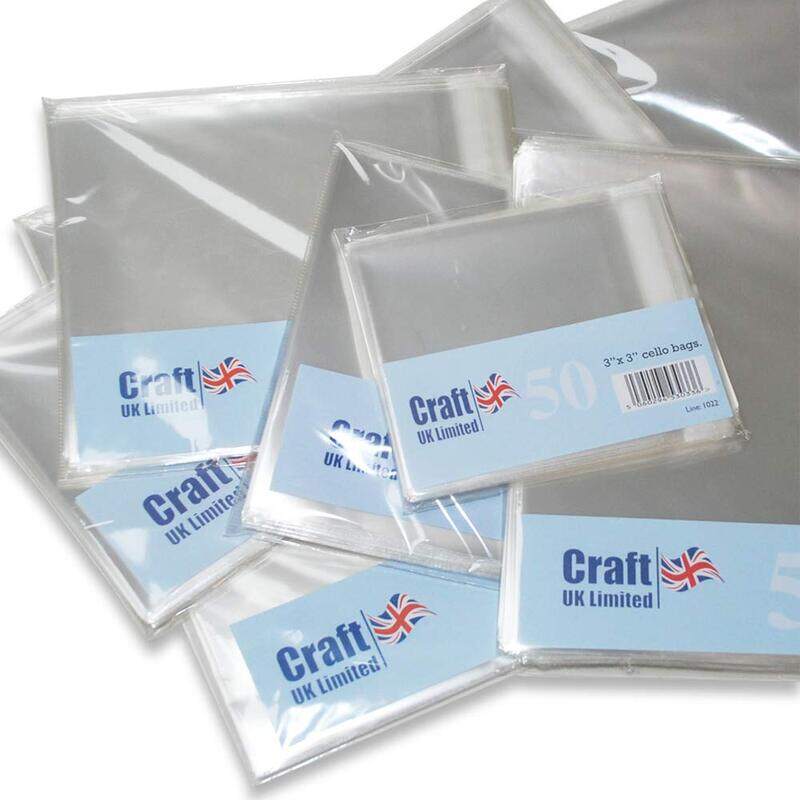 

Craft Uk Limited Craft UK 794 6X6 50 Cello Bags