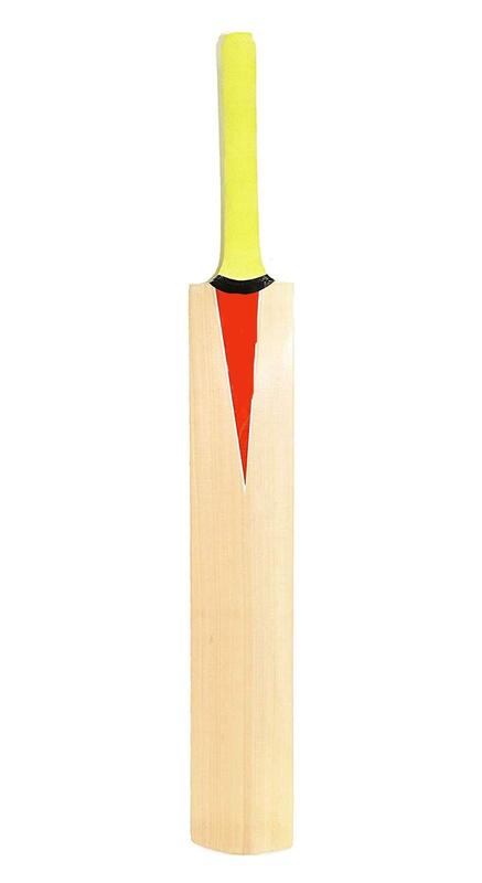 Nika Wood Carbon Fiber & Graphite Bullet Cricket Bat for Hard & Large Ball, Multicolour