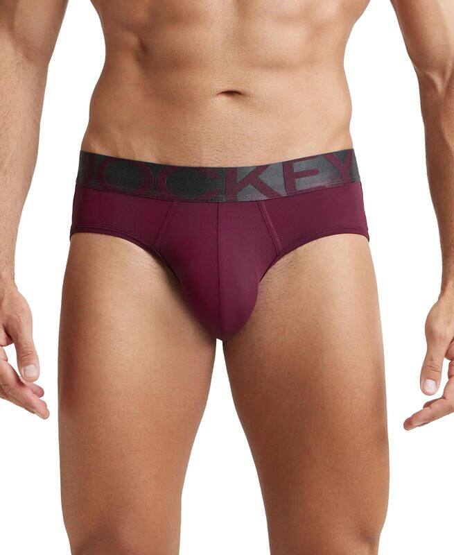 

Jockey Men's Cotton Wind Ultra Soft Brief (IC27-01_Wine Tasting_M)