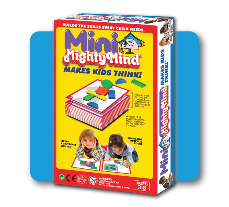 MightyMind Beginner Tangram Puzzle For 3-8 Years, Multicolour