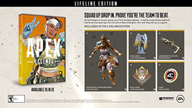 Apex Legends Lifeline Edition Video Game for PlayStation 4 (PS4) by EA Sports