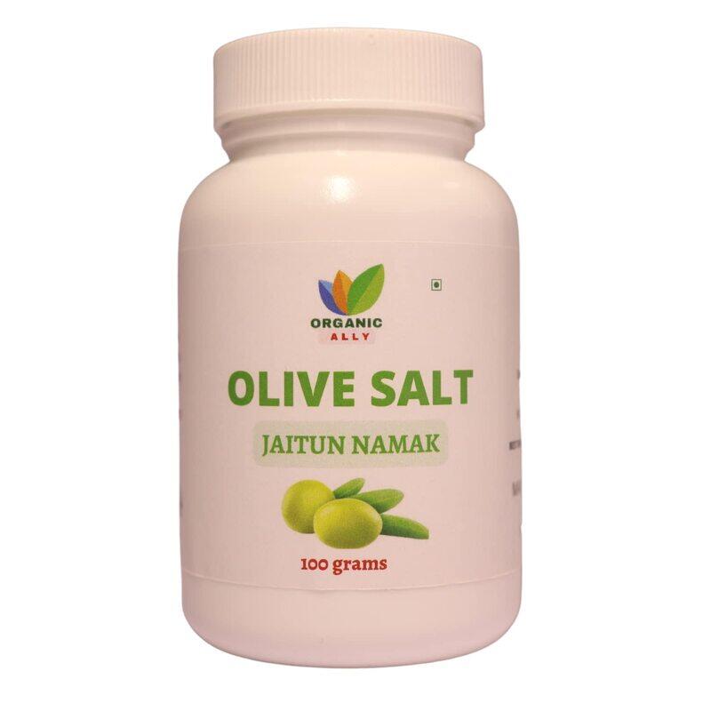 

ORGANIC ALLY Olive Salt (Jaitun Namak) 100Grams