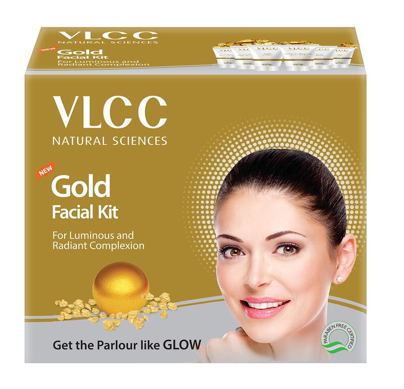 VLCC Natural Sciences Gold Facial Kit & Natural Sciences Silver Facial Cream Kit, 2 x 60gm