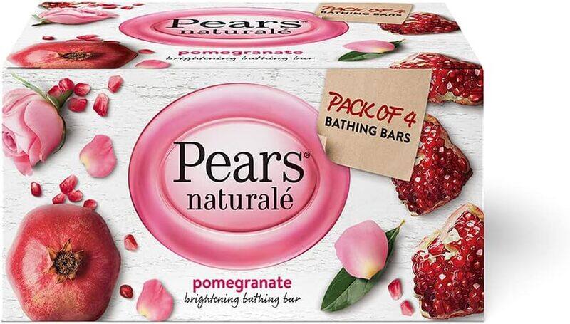 

PEARS Pomegranate Brightening Bathing Soap Bar,125g (Pack of 4)