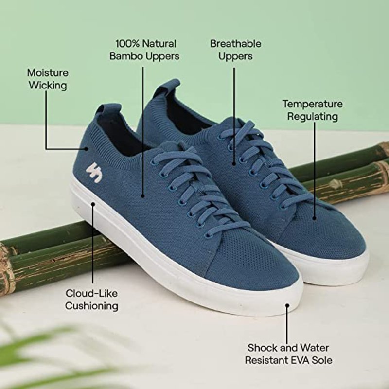 Flatheads Aurea Ultra-Light Casual Work Bamboo Sneakers for Men