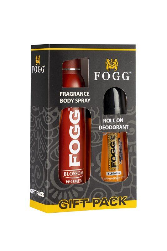 

Fogg Black Blossom Body Spray 120ML with Elegance Roll on 50ML