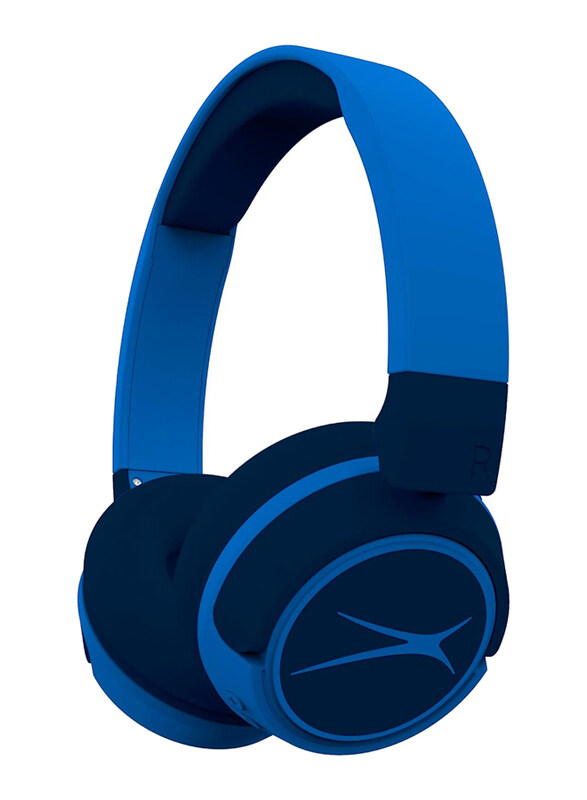 

Altec Lansing Kid Safe 2-in-1 Wireless Over-Ear Headphones, Blue