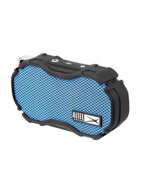 

Altec Lansing Baby Boom Rugged Wireless Speaker, Blue