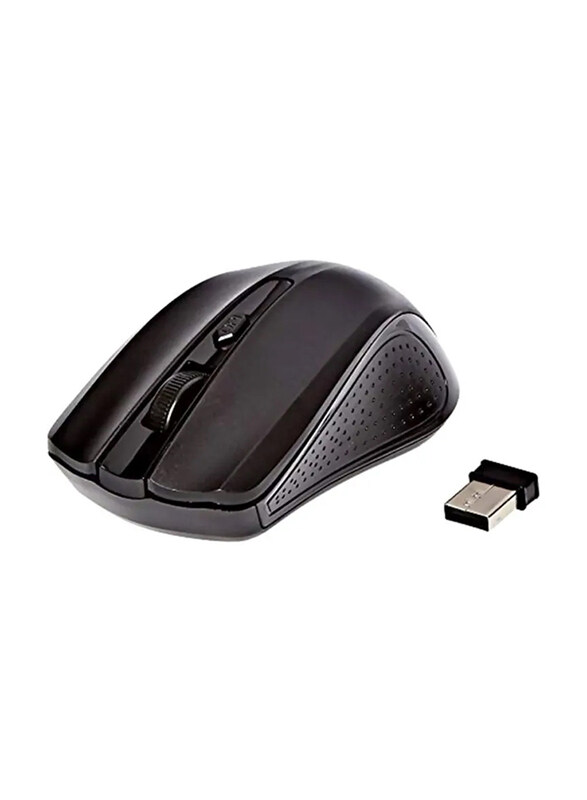 

Enet Wireless Optical Mouse, Black