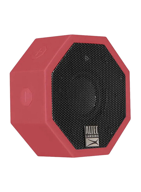 

Altec Lansing The Solo Rugged Bluetooth Speaker, Red