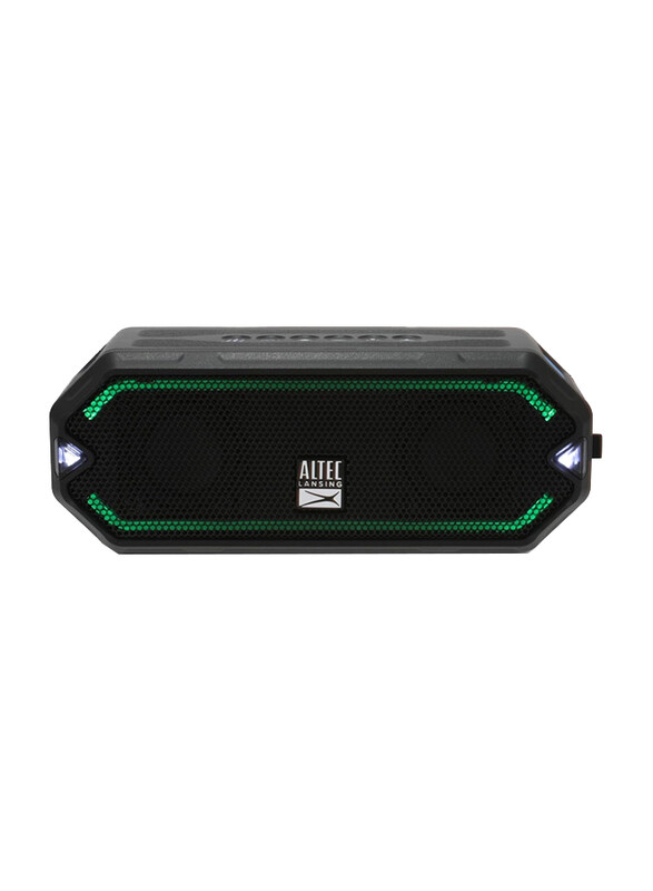 

Altec Lansing HydraJolt Wireless Bluetooth Speaker, Black