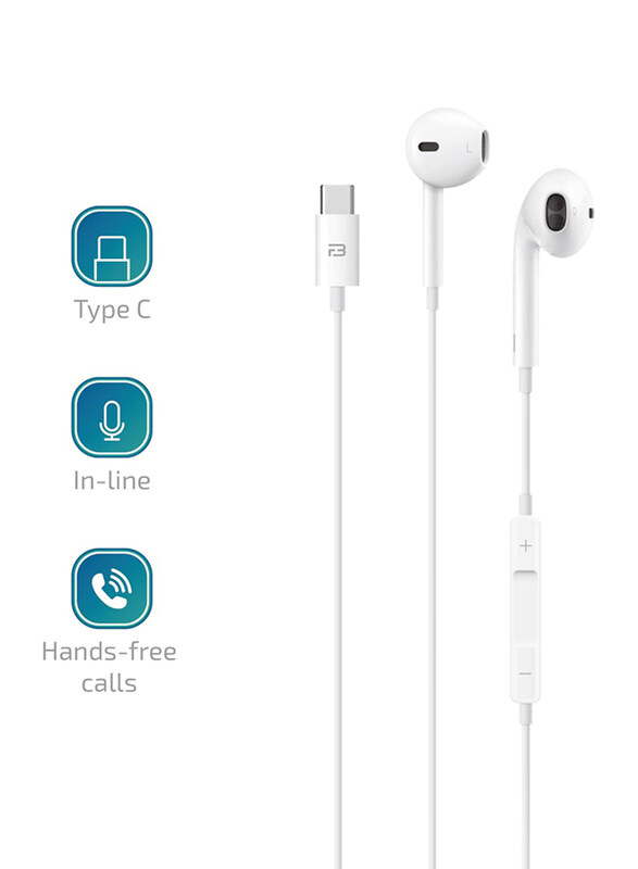 

Brizler Wired In-Ear Earphones, White