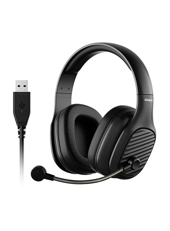

Lenovo G40-B Pro Wired Over-Ear Noise Cancelling Headphones, Black