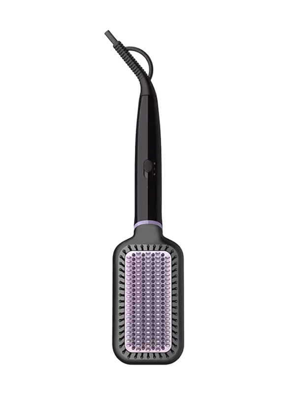 Philips StyleCare Essential Heated Hair Straightening Brush, BHH880, Black
