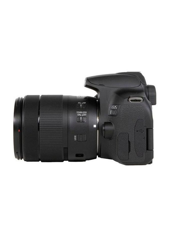 Canon EOS 850D Digital DSLR Camera with EFS 18-135mm IS USM Lens, 24.20 MP, Black
