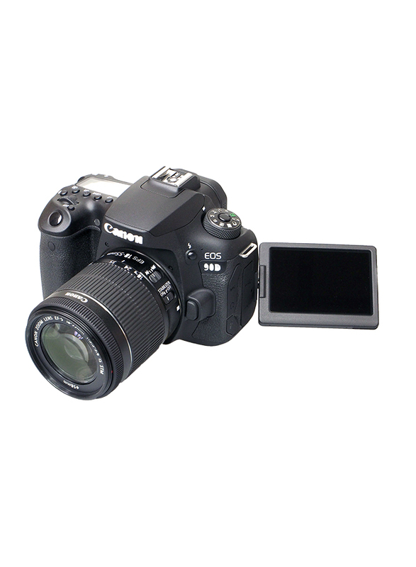 Canon EOS 90D DSLR Camera With E FS 18-135mm IS USM Lens, 32.5 MP, Black
