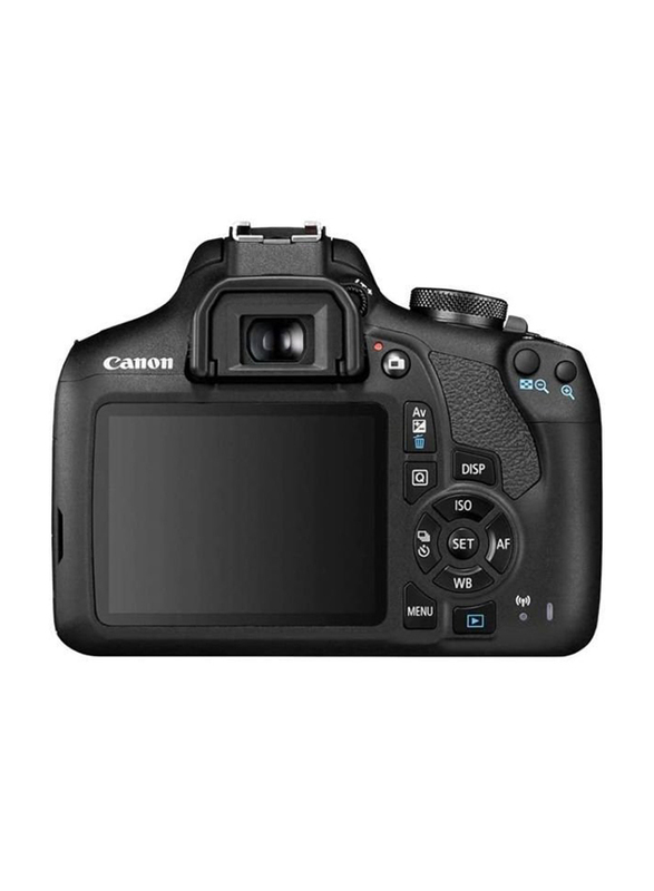 Canon EOS 2000D Digital DSLR Camera with 18-55mm DCIII Kit + EF 50MM 1.8 STM Lens, 24.1 MP, Black
