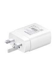 Samsung 45W Travel Adapter with Type-C Cable, White