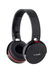 V Walk Wireless Bluetooth Mono On-Ear Headphones, MT-HP02BT, Black