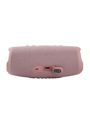 JBL Charge 5 Portable Waterproof Speaker with Powerbank, Pink