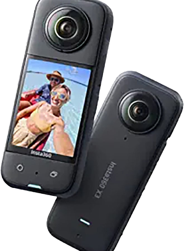 Insta360 X3 360 Degree Action Camera, 72 MP, Black