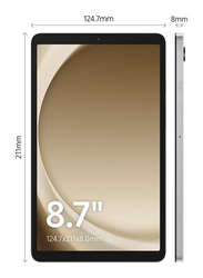 Samsung Galaxy Tab A9 64GB Graphite, 4GB RAM, WiFi Only, UAE Version