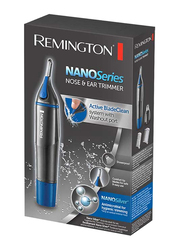 Remington Nose and Ear Trimmer, NE3850, Black/Blue